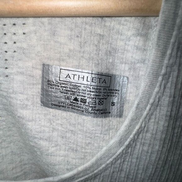 Athleta Gray Tank Top | Size Small - Picture 2 of 4